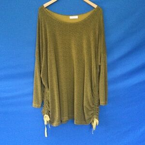 Bryn Walker Small but super Oversized Side tie Tunic